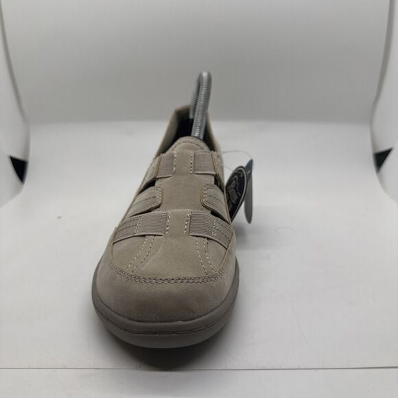 Bass Shoes Womens 8.5M Silliant Fisherman Tan Slip On Casual Comfort Wedge Heels - Picture 3 of 15